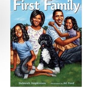 First Family Hardcover Book By Deborah Hopkinson-Like New Condition-Ages 4-8